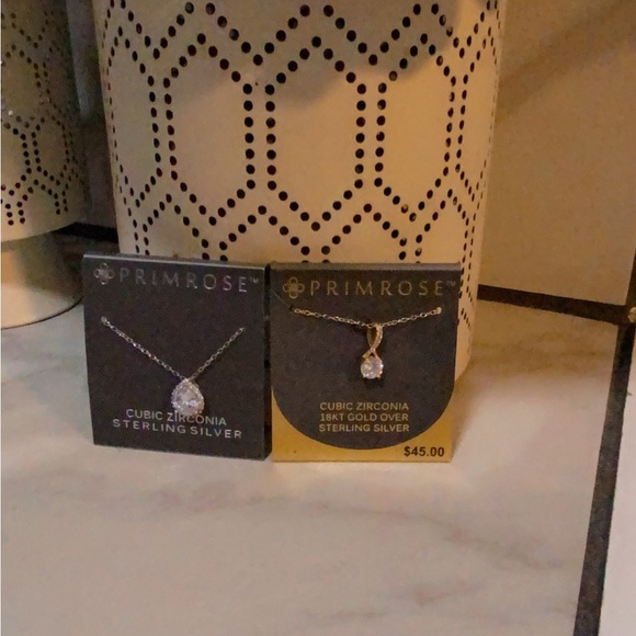 Silver and Gold Minimalist Necklaces with Delicate Chains - Picture 2 of 2